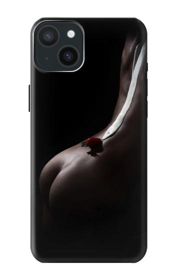 W0546 Sexy Cream Strawberry Case Cover Custodia e Flip Case per iPhone 15 Plus W0546 Sexy Cream Strawberry Case Cover Custodia e Flip Case per iPhone 15 Plus