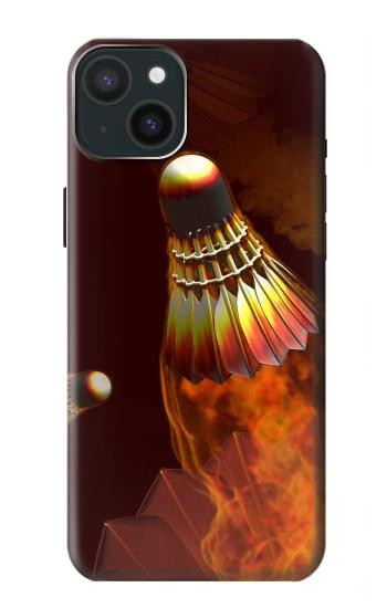 W1239 Badmintons Case Cover Custodia e Flip Case per iPhone 15 Plus