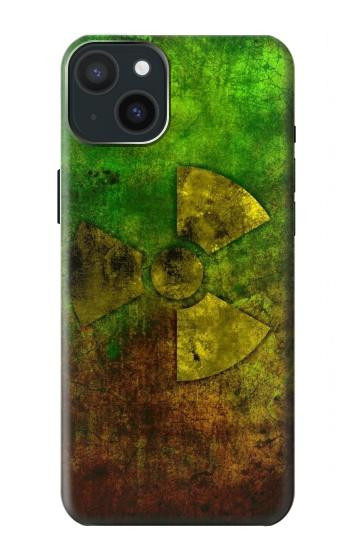 W3202 Radioactive Nuclear Hazard Symbol Case Cover Custodia e Flip Case per iPhone 15 Plus
