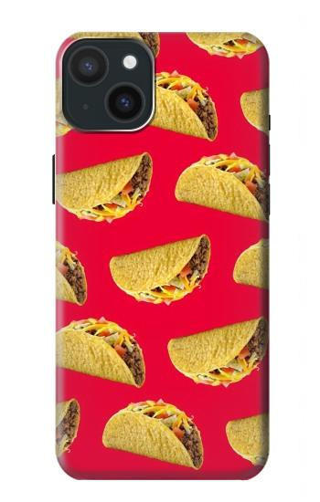 W3755 Mexican Taco Tacos Case Cover Custodia e Flip Case per iPhone 15 Plus