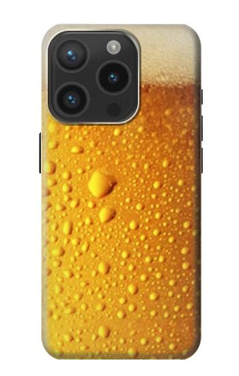 W0328 Beer Glass Case Cover Custodia e Flip Case per iPhone 15 Pro