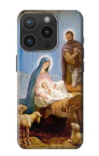 W2276 The Nativity Case Cover Custodia e Flip Case per iPhone 15 Pro