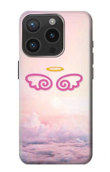 W2514 Cute Angel Wings Case Cover Custodia e Flip Case per iPhone 15 Pro W2514 Cute Angel Wings Case Cover Custodia e Flip Case per iPhone 15 Pro