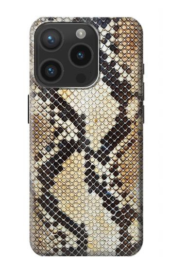 W2703 Snake Skin Texture Graphic Printed Case Cover Custodia e Flip Case per iPhone 15 Pro