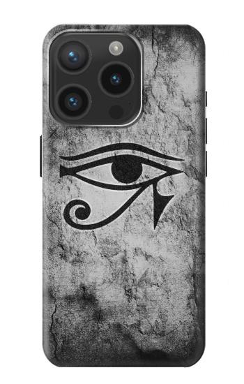 W3108 Ancient Egyptian Sun Eye Of Horus Case Cover Custodia e Flip Case per iPhone 15 Pro