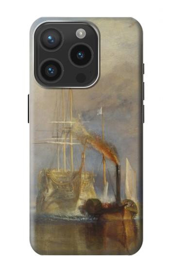 W3338 J. M. W. Turner The Fighting Temeraire Case Cover Custodia e Flip Case per iPhone 15 Pro