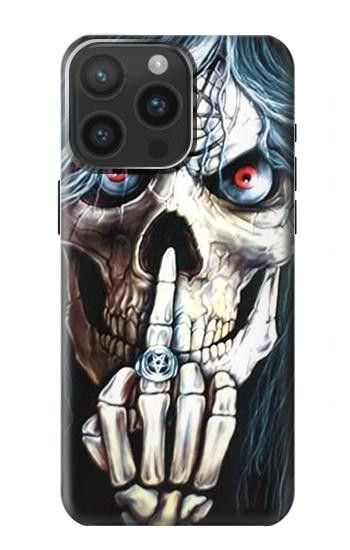 W0222 Skull Pentagram Case Cover Custodia e Flip Case per iPhone 15 Pro Max