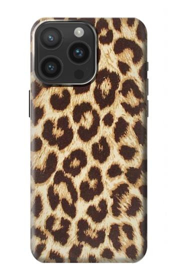 W2204 Leopard Pattern Graphic Printed Case Cover Custodia e Flip Case per iPhone 15 Pro Max