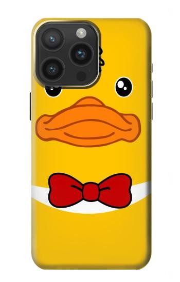 W2760 Yellow Duck Tuxedo Cartoon Case Cover Custodia e Flip Case per iPhone 15 Pro Max