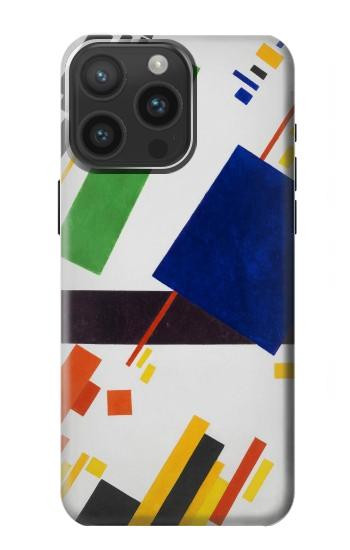 W3343 Kazimir Malevich Suprematist Composition Case Cover Custodia e Flip Case per iPhone 15 Pro Max