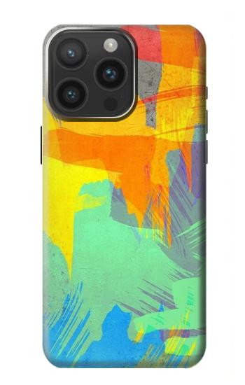 W3423 Brush Stroke Case Cover Custodia e Flip Case per iPhone 15 Pro Max