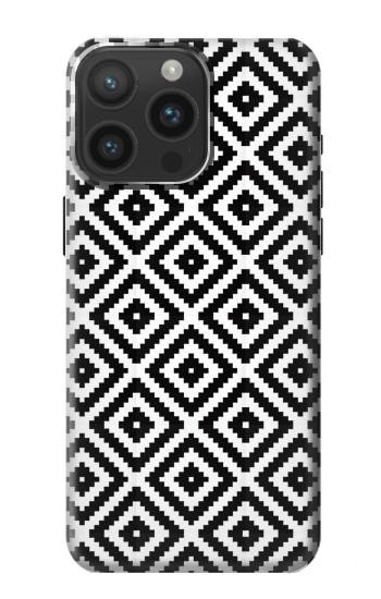 W3424 Ruta Pattern Case Cover Custodia e Flip Case per iPhone 15 Pro Max