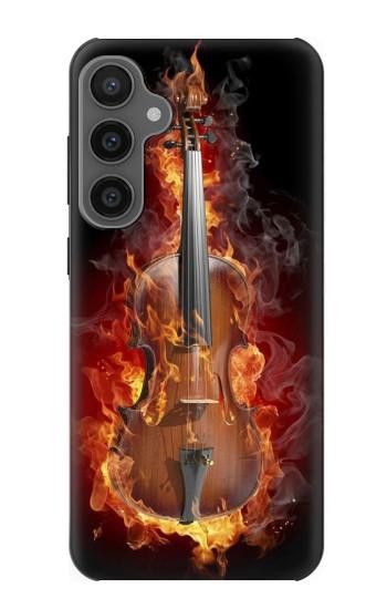 W0864 Fire Violin Case Cover Custodia e Flip Case per Samsung Galaxy S23 FE W0864 Fire Violin Case Cover Custodia e Flip Case per Samsung Galaxy S23 FE
