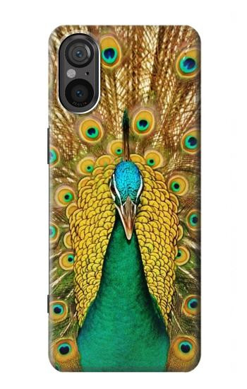 W0513 Peacock Case Cover Custodia e Flip Case per Sony Xperia 5 V