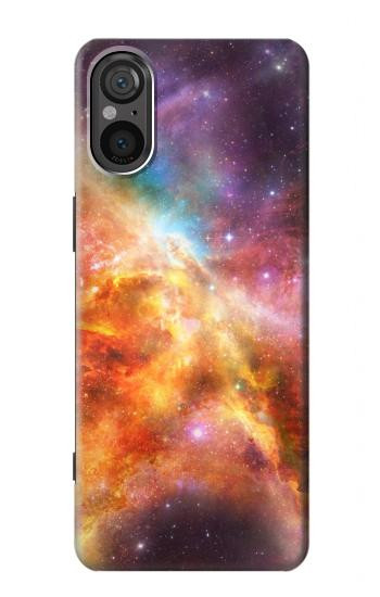 W1963 Nebula Rainbow Space Case Cover Custodia e Flip Case per Sony Xperia 5 V