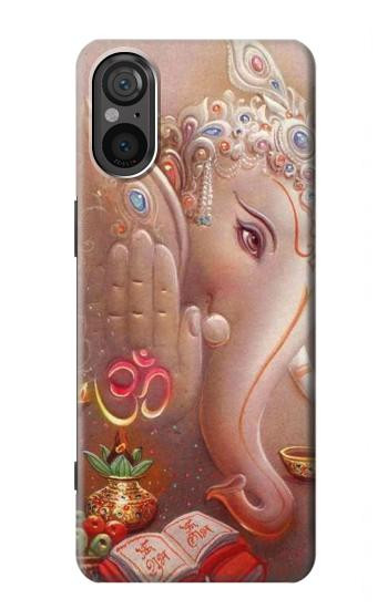 W2678 Hindu God Ganesha Lord of Success Case Cover Custodia e Flip Case per Sony Xperia 5 V W2678 Hindu God Ganesha Lord of Success Case Cover Custodia e Flip Case per Sony Xperia 5 V