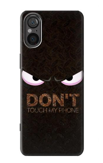 W3412 Do Not Touch My Phone Case Cover Custodia e Flip Case per Sony Xperia 5 V
