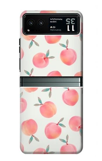 W3503 Peach Case Cover Custodia e Flip Case per Motorola Razr 40