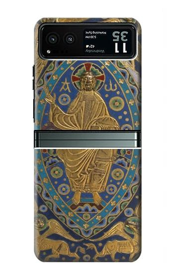 W3620 Book Cover Christ Majesty Case Cover Custodia e Flip Case per Motorola Razr 40