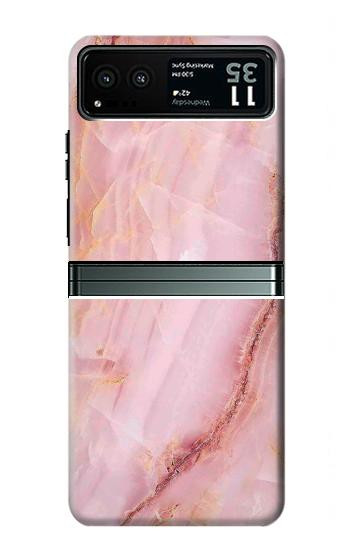 W3670 Blood Marble Case Cover Custodia e Flip Case per Motorola Razr 40