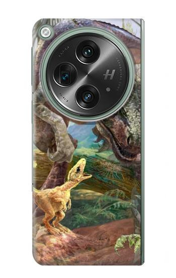 W1290 Dinosaurs T-Rex Case Cover Custodia e Flip Case per OnePlus OPEN