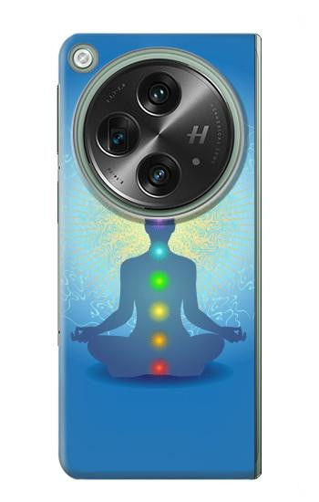 W2295 Bhuddha Aura Chakra Balancing Healing Case Cover Custodia e Flip Case per OnePlus OPEN