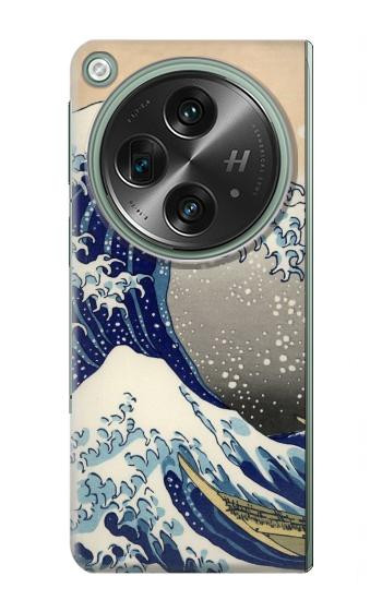W2389 Hokusai The Great Wave off Kanagawa Case Cover Custodia e Flip Case per OnePlus OPEN