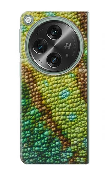 W3057 Lizard Skin Graphic Printed Case Cover Custodia e Flip Case per OnePlus OPEN