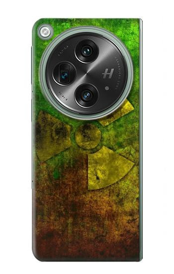 W3202 Radioactive Nuclear Hazard Symbol Case Cover Custodia e Flip Case per OnePlus OPEN