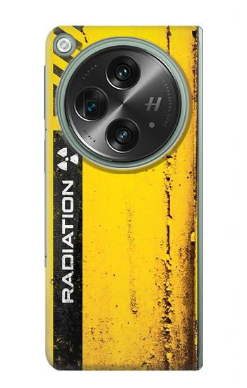 W3714 Radiation Warning Case Cover Custodia e Flip Case per OnePlus OPEN