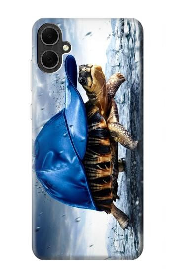 W0084 Turtle in the Rain Case Cover Custodia e Flip Case per Samsung Galaxy A05