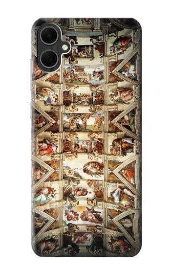 W0177 Michelangelo Chapel ceiling Case Cover Custodia e Flip Case per Samsung Galaxy A05