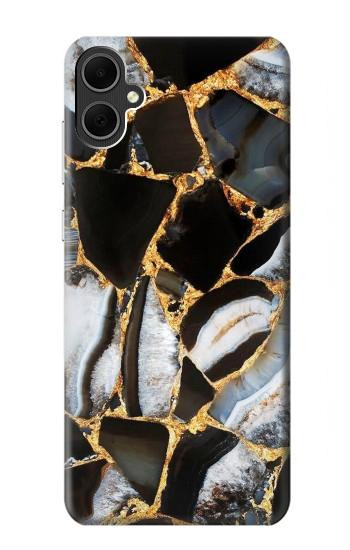 W3419 Gold Marble Graphic Print Case Cover Custodia e Flip Case per Samsung Galaxy A05