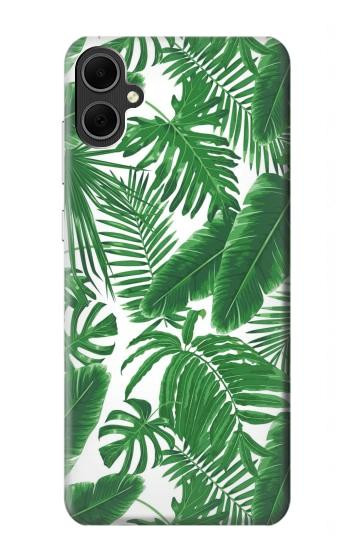 W3457 Paper Palm Monstera Case Cover Custodia e Flip Case per Samsung Galaxy A05