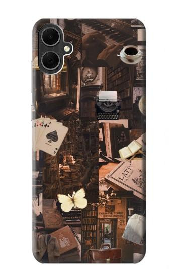W3877 Dark Academia Case Cover Custodia e Flip Case per Samsung Galaxy A05