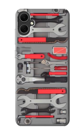 W3921 Bike Repair Tool Graphic Paint Case Cover Custodia e Flip Case per Samsung Galaxy A05