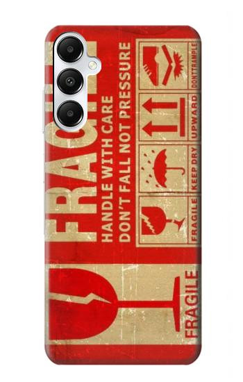 W3552 Vintage Fragile Label Art Case Cover Custodia e Flip Case per Samsung Galaxy A05s