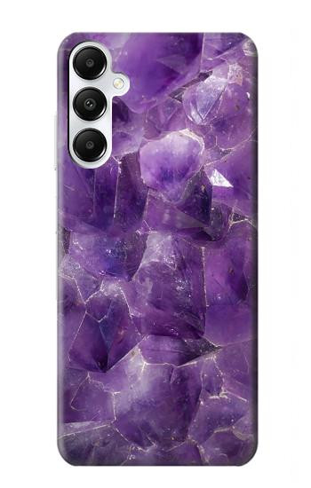 W3713 Purple Quartz Amethyst Graphic Printed Case Cover Custodia e Flip Case per Samsung Galaxy A05s