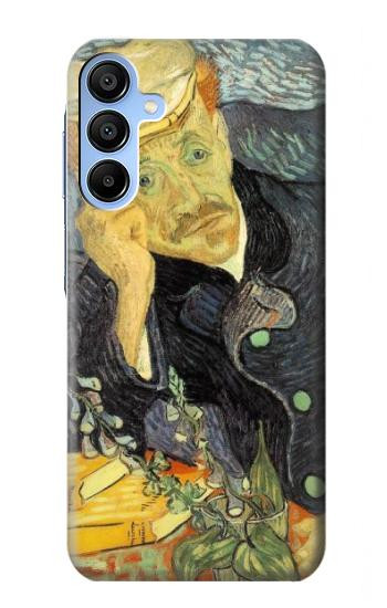 W0212 Van Gogh Portrait of Dr. Gachet Case Cover Custodia e Flip Case per Samsung Galaxy A15 5G