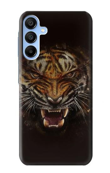 W0575 Tiger Face Case Cover Custodia e Flip Case per Samsung Galaxy A15 5G