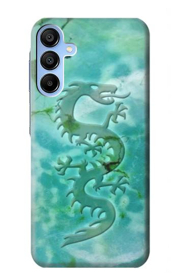 W2653 Dragon Green Turquoise Stone Graphic Case Cover Custodia e Flip Case per Samsung Galaxy A15 5G