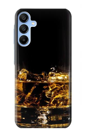 W2742 Ice Whiskey Whisky Glass Case Cover Custodia e Flip Case per Samsung Galaxy A15 5G