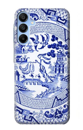 W2768 Willow Pattern Graphic Case Cover Custodia e Flip Case per Samsung Galaxy A15 5G
