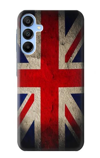 W2894 Vintage British Flag Case Cover Custodia e Flip Case per Samsung Galaxy A15 5G