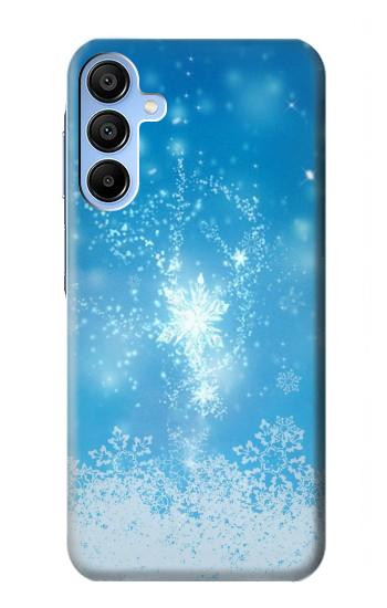 W2923 Frozen Snow Spell Magic Case Cover Custodia e Flip Case per Samsung Galaxy A15 5G