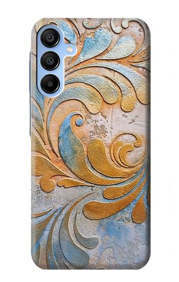 W3875 Canvas Vintage Rugs Case Cover Custodia e Flip Case per Samsung Galaxy A15 5G