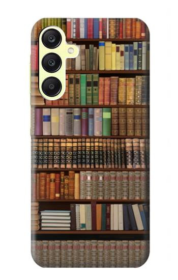 W3154 Bookshelf Case Cover Custodia e Flip Case per Samsung Galaxy A25 5G