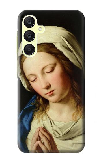 W3476 Virgin Mary Prayer Case Cover Custodia e Flip Case per Samsung Galaxy A25 5G