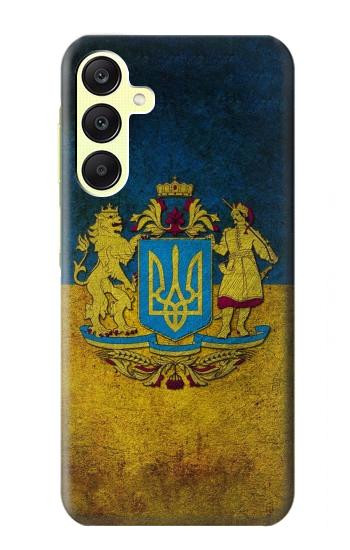 W3858 Ukraine Vintage Flag Case Cover Custodia e Flip Case per Samsung Galaxy A25 5G