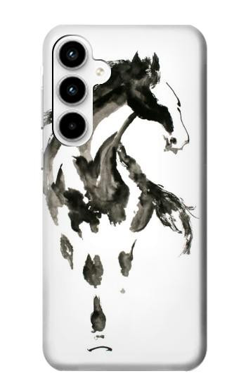 W1031 Horse Paintbrush Case Cover Custodia e Flip Case per Samsung Galaxy A35 5G